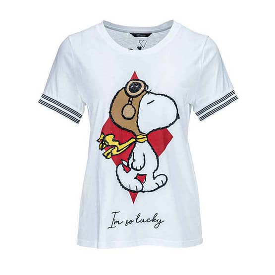 Princess goes Hollywood • wit Snoopy t-shirt
