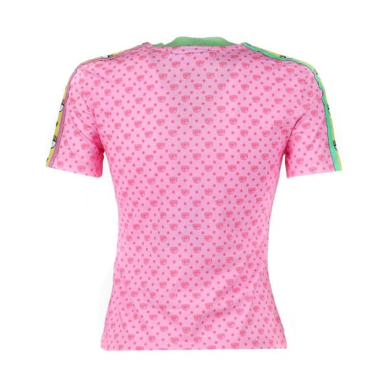 Chiara Ferragni • roze t-shirt met logo