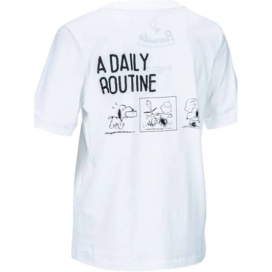 Frogbox • wit t-shirt Snoopy eat play love