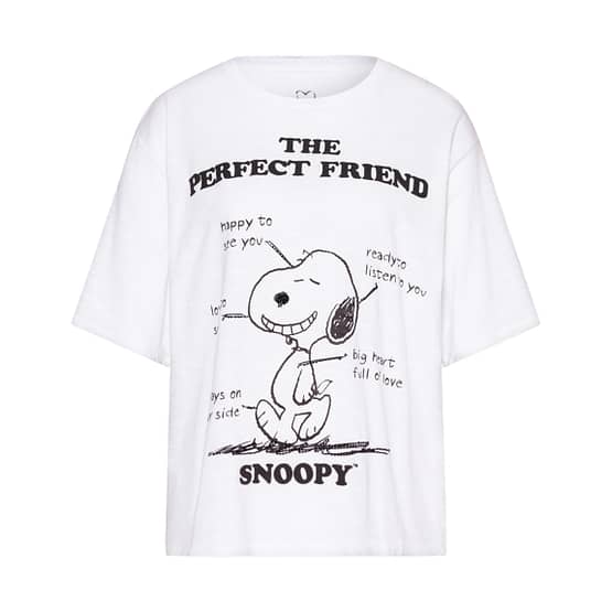 Frogbox • wit t-shirt Snoopy The perfect friend
