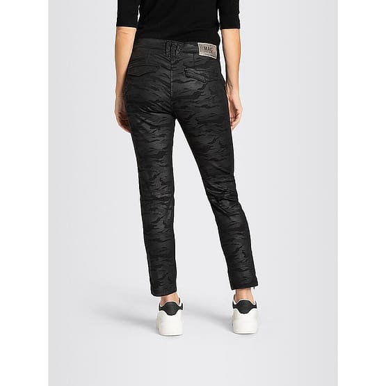 MAC • zwarte Rich cargo coating jeans