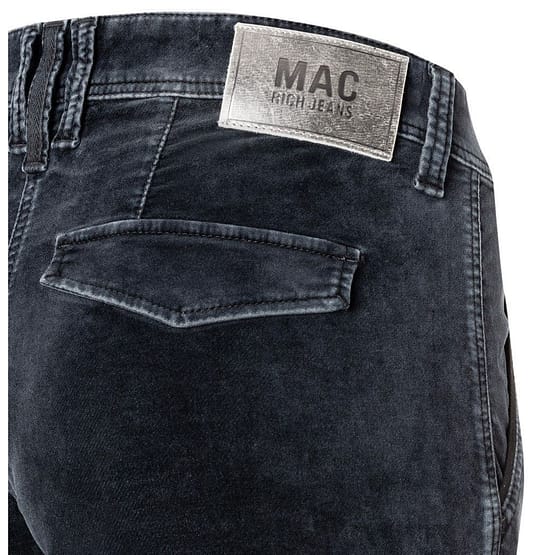 MAC • donkere Rich cargo velvet jeans