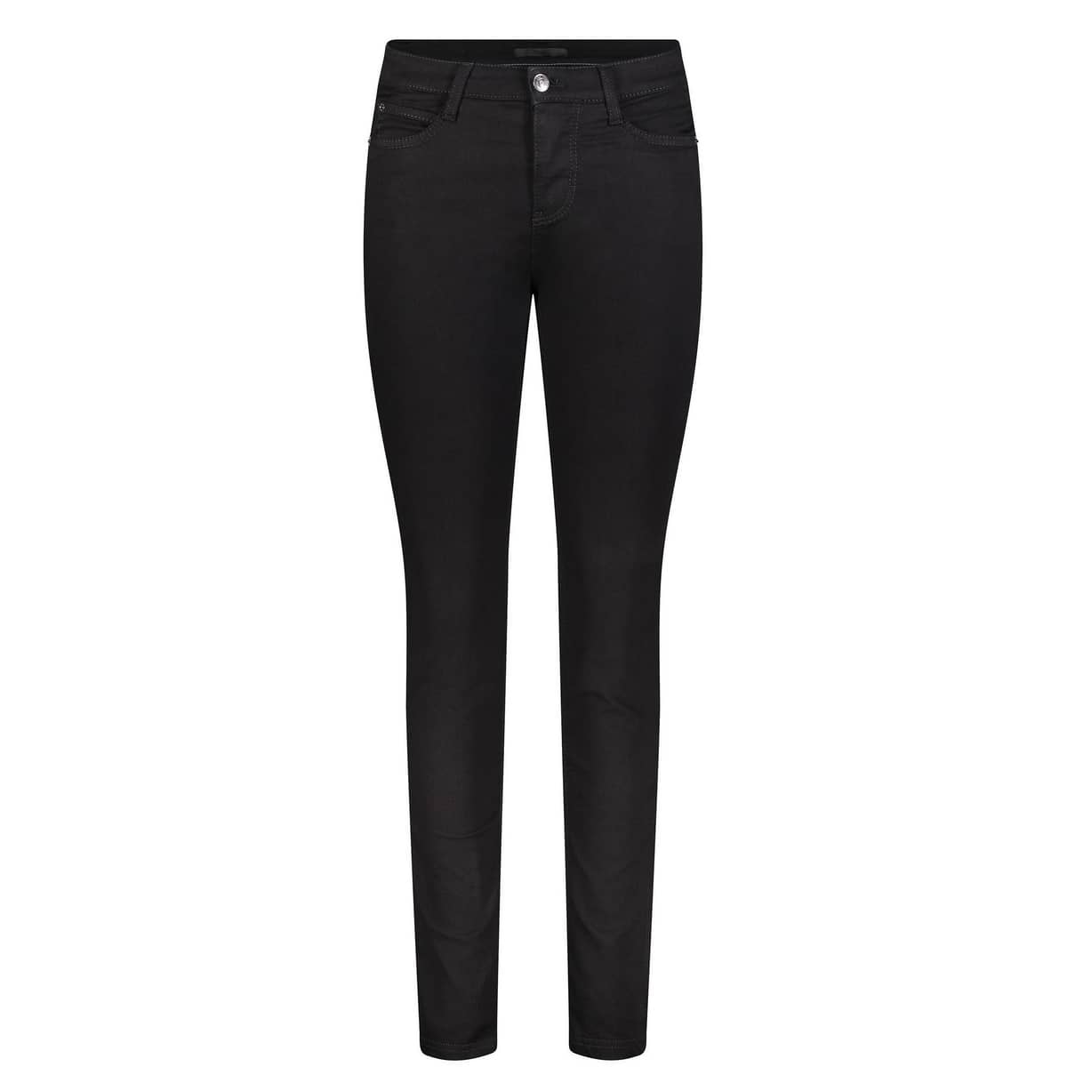 dienblad financieel vee MAC • zwarte jeans SKINNY Straight fit • shop BollyWolly