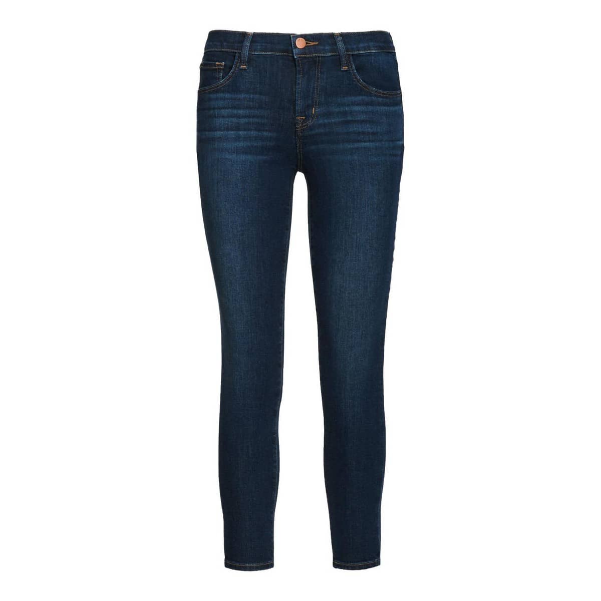 Monumentaal bovenstaand Leugen J Brand • blauwe 835 mid-rise skinny jeans • shop BollyWolly