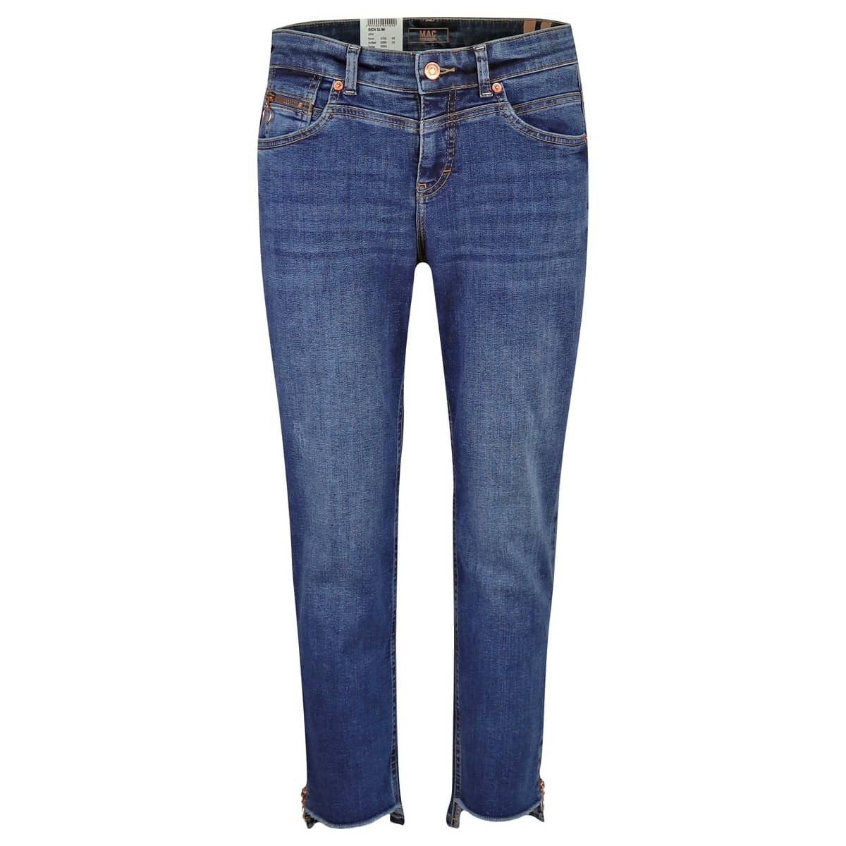 MAC • blauwe Rich Slim Chic jeans • shop BollyWolly