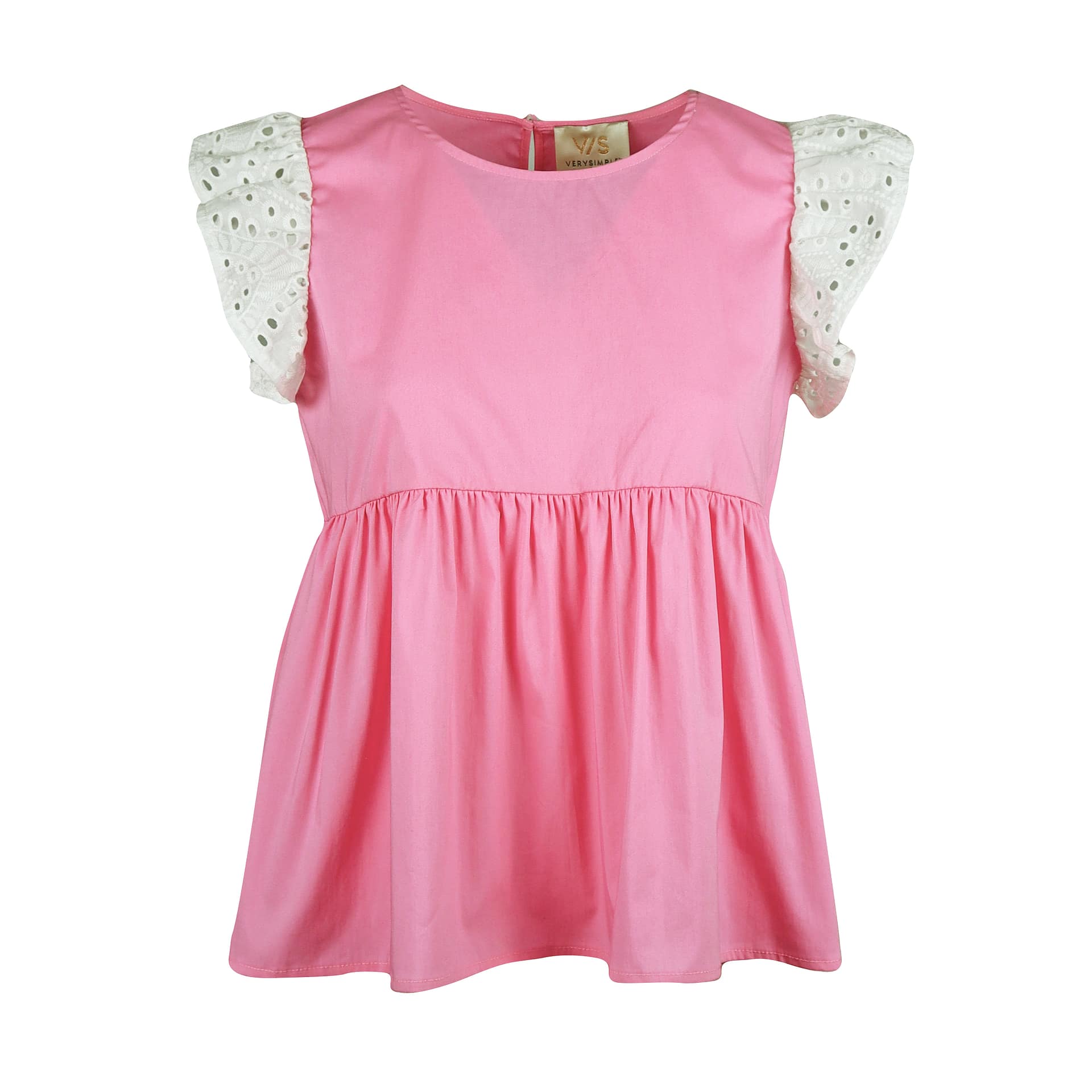 Verysimple • korte roze top • XS (IT40)
