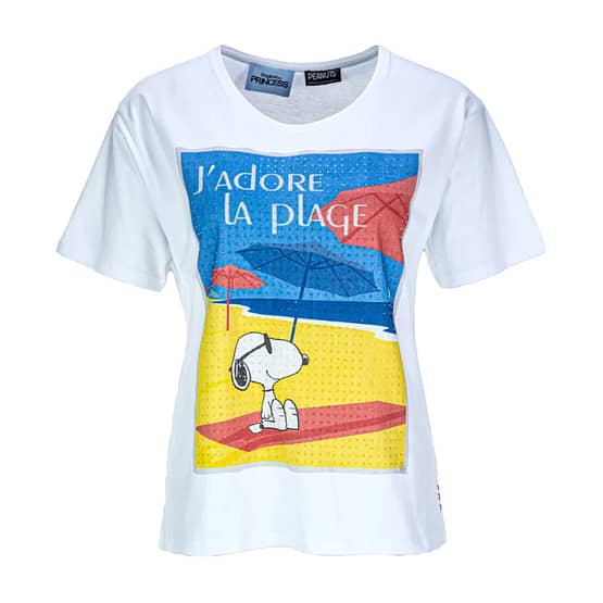 Frogbox goes Princess • wit t-shirt Snoopy