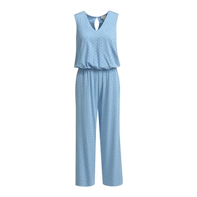 Milano Italy • blauw witte jumpsuit