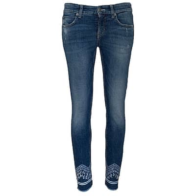 Cambio Jeans • blauwe Pina jeans met summer vibes
