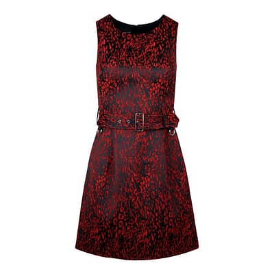 Atos Lombardini • rood zwarte jurk