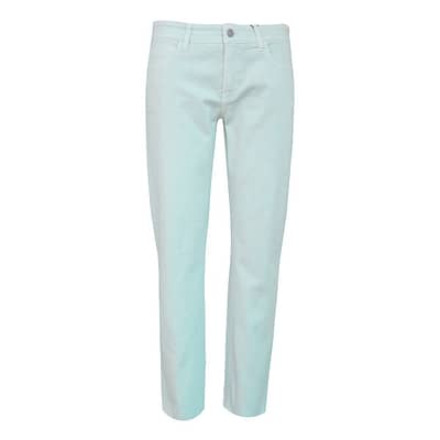 Cambio • mintgroene broek Tess Straight Short