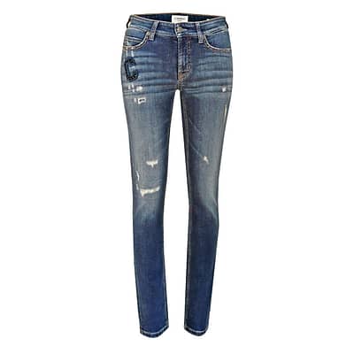 Cambio • Paris Ancle Cut jeans met beschadigingen