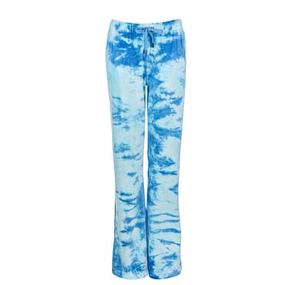 Princess goes Hollywood • blauwe batik broek