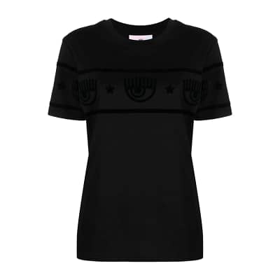 Chiara Ferragni • zwart t-shirt met logo
