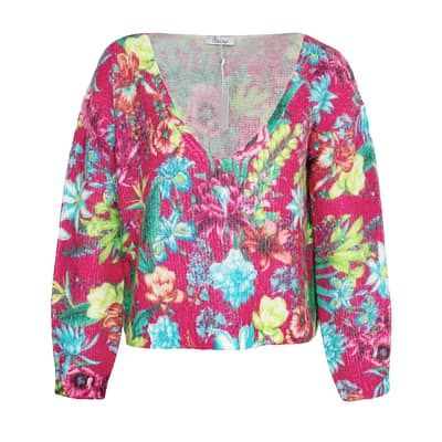 Princess goes Hollywood • wollen trui bloem