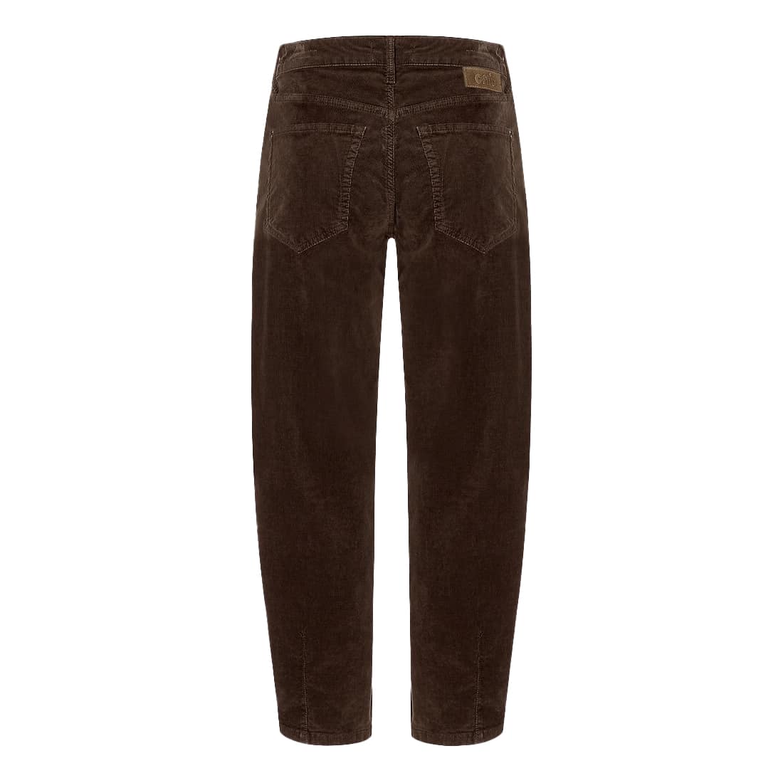 Cambio • donkerbruine corduroy broek Elin