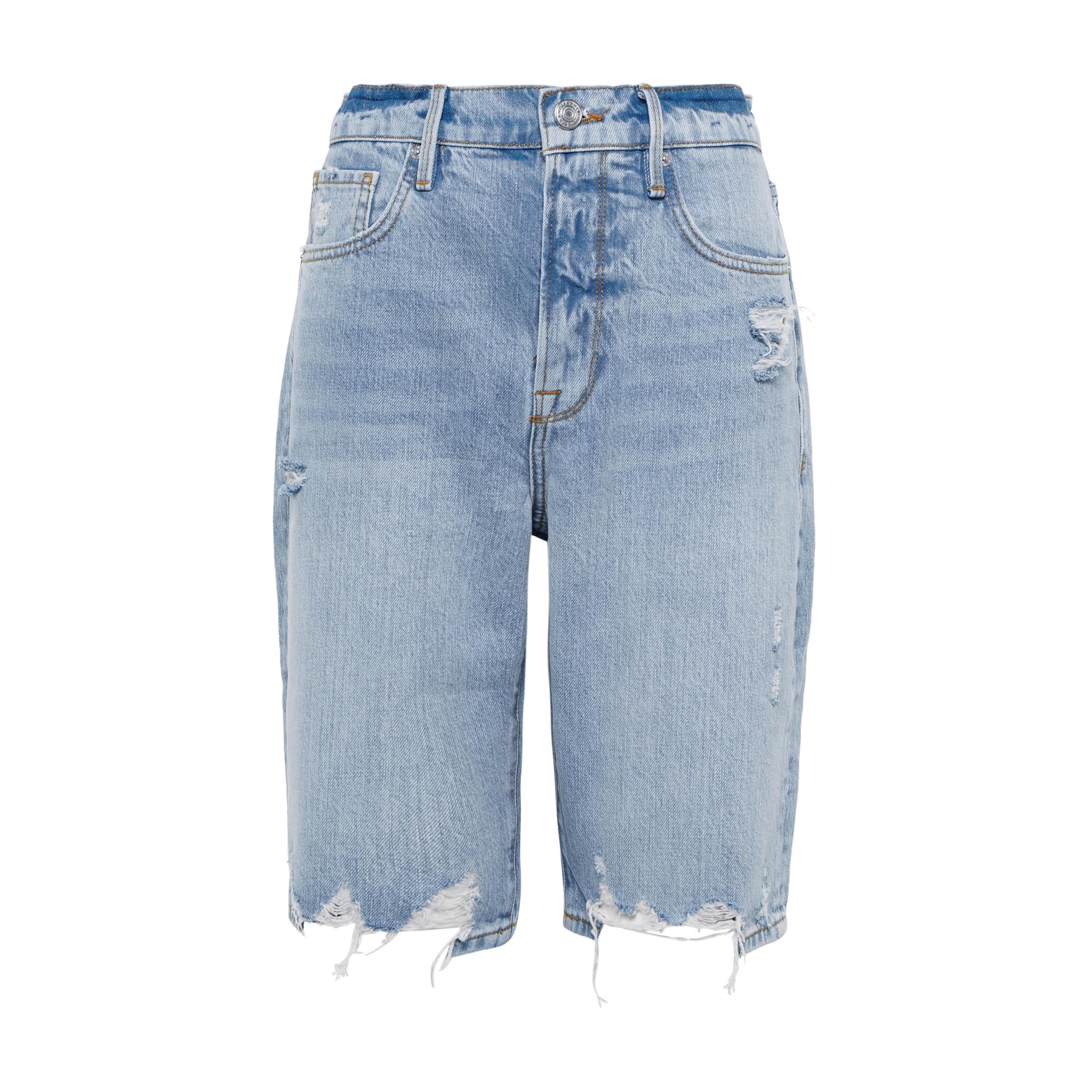 Frame • blauwe le vintage bermuda