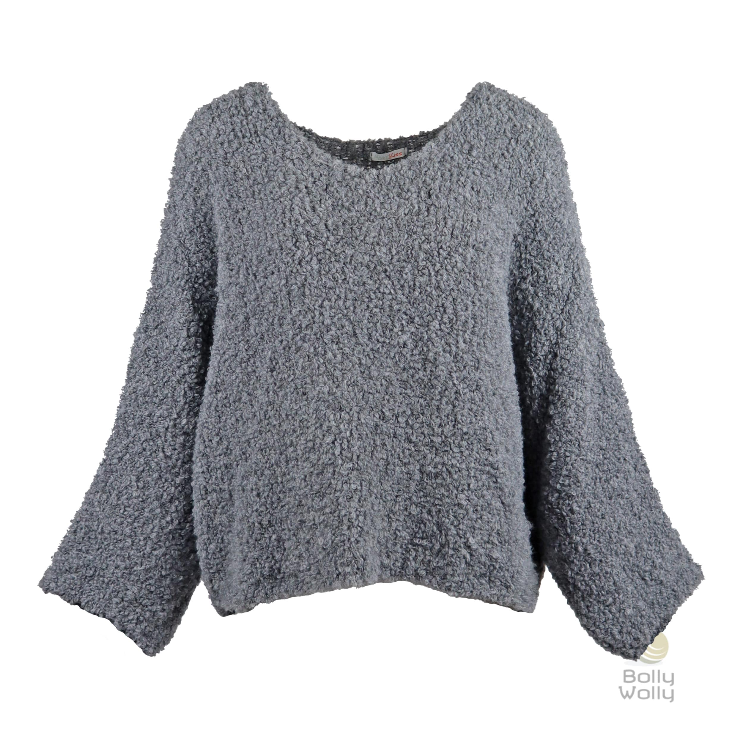 Heartkiss • grijze oversized trui