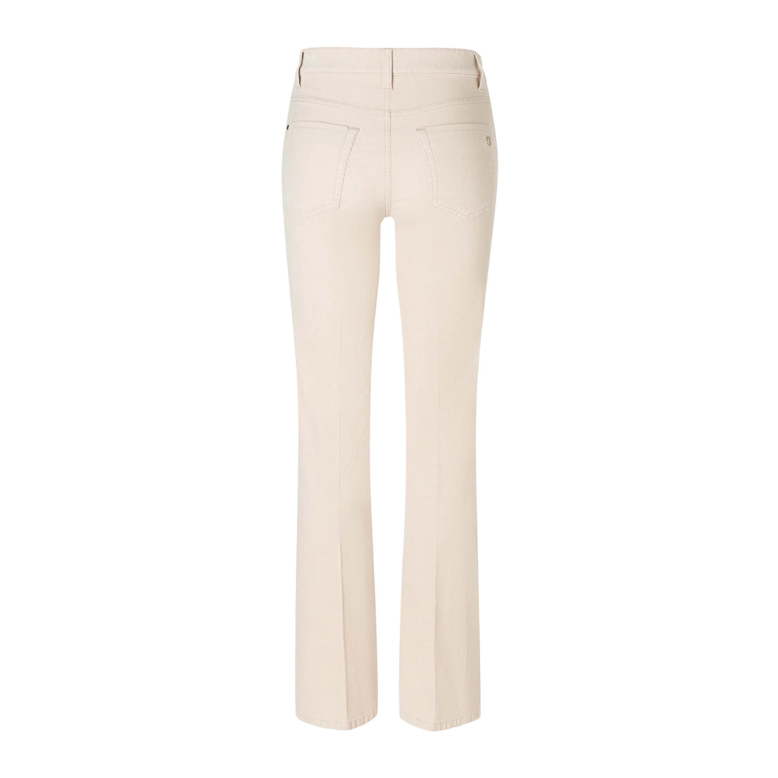 Cambio • corduroy Paris Flared broek in ecru