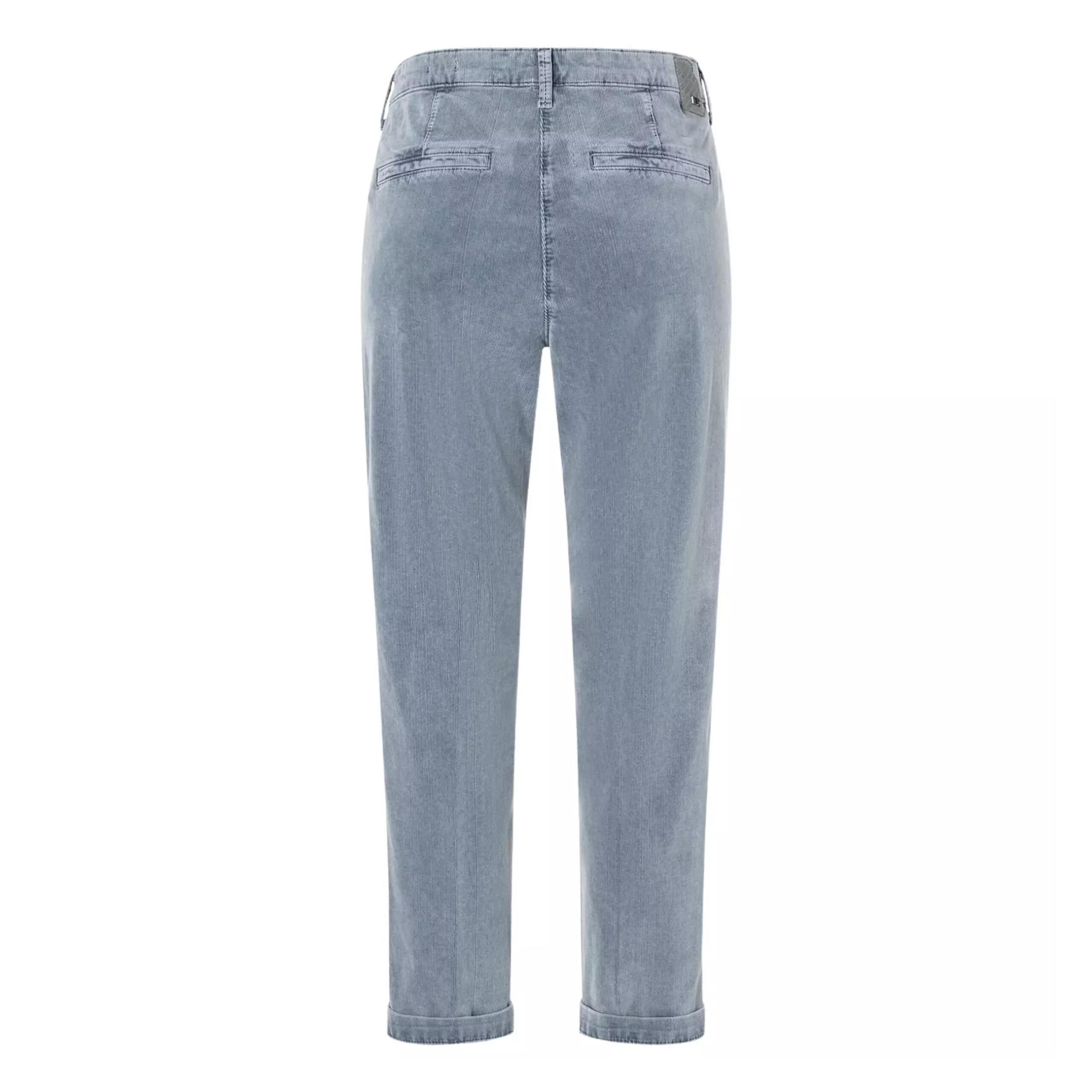 MAC • grijze Chino turn up broek corduroy