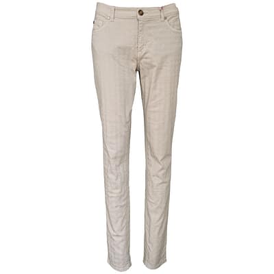 Hampton Bays • pantalon met motief in ecru