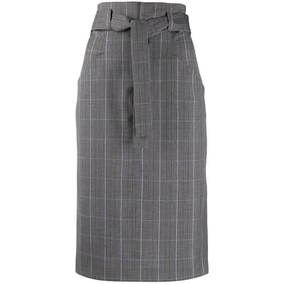 Isabel Marant Etoile • geruite wollen rok Vendel