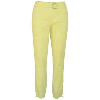 Cambio • groen gele broek Juvel