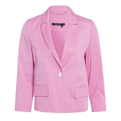 Marc Aurel • roze blazer met een knoop