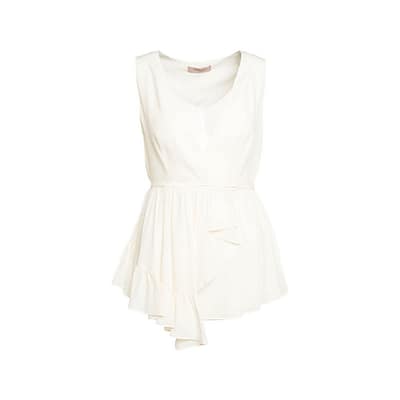 Twinset • off-white overslag top