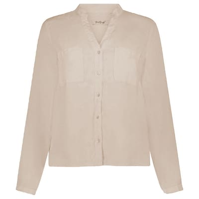 Backstage • linnen blouse Lauretta in desert
