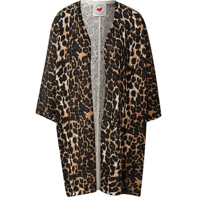 Frogbox • lang vest met luipaard print