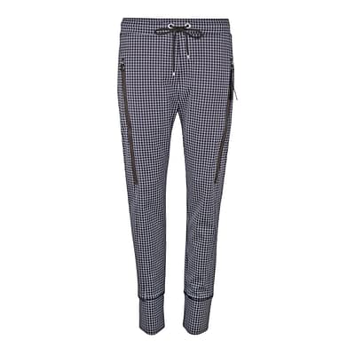 MAC • geblokte relaxte broek Future 2.0