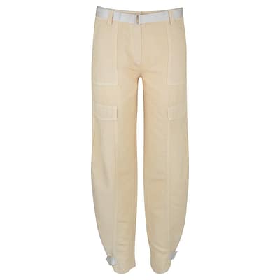 Cambio • licht beige relaxte broek Kathie