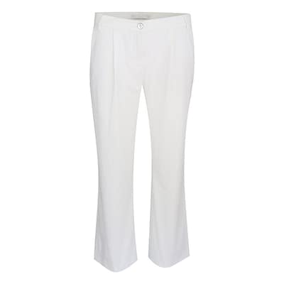 MAC • witte CULOTTE pleat broek