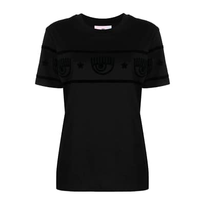 Chiara Ferragni • zwart t-shirt met logo