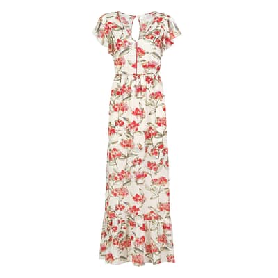 Patrizia Pepe • maxi jurk met bloemen