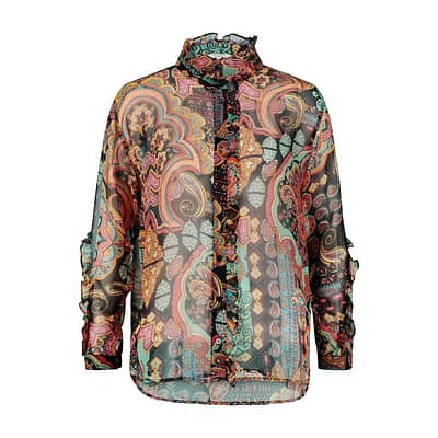 Frogbox • blouse met paisley motief
