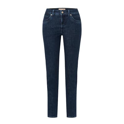 MAC • donkerblauwe jeans Mel Seam