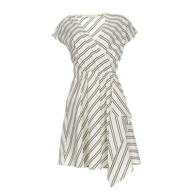 Patrizia Pepe • korte gestreepte jurk