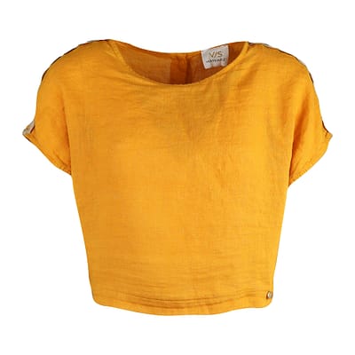 Verysimple • oranje cropped top