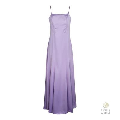 Rinascimento • lange satijnen jurk in lila