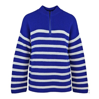 Princess goes Hollywood • blauwe gestreepte trui