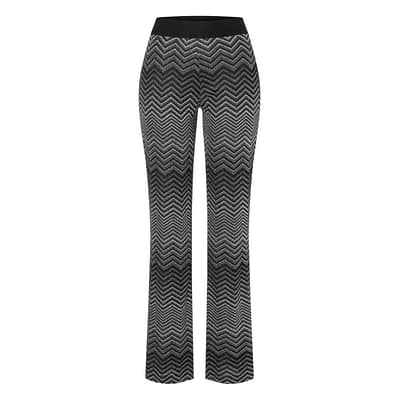 MAC • zilver zwarte Boot jump in broek