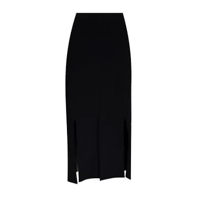 Verysimple • zwarte midi rok