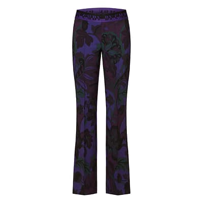 Cambio • pantalon Flower paars