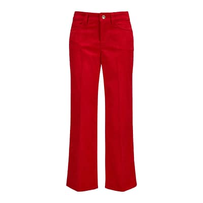 Cambio • rode ribfluwelen broek Francesca