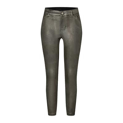 MAC • grijze metalic Dream Skinny jeans