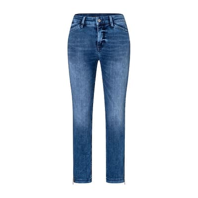MAC • blauwe Dream Chic glam zip jeans