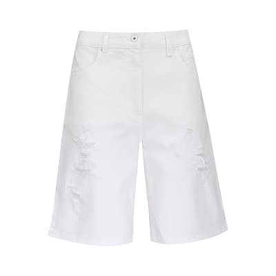 Marc Aurel • witte denim short