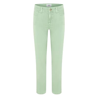 Cambio • lichtgroene Piper Short jeans